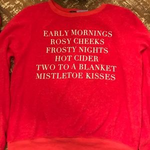 Wildfox Christmas sweatshirt
